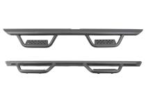Domintator Extreme D2 Side Steps With Mounting Brackets Textured Black 2015-2022 Colorado/Canyon Go Rhino