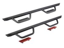 Domintator Extreme D2 Side Steps With Mounting Brackets Textured Black 2019-2026 Ram 1500 Go Rhino