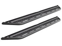 Dominator Xtreme D6 SideSteps With Mounting Bracket Kit Textured Black 2009-2018 Dodge Ram 1500 Go Rhino