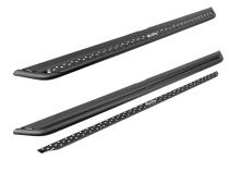 Dominator Xtreme DSS SideSteps With Mounting Bracket Kit Textured Black 2007-2018 Silverado/Sierra 150/2500 HD Go Rhino