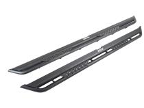 Dominator Xtreme DT Side Steps with Mounting Bracket Kit Textured Black 2007-2018 Silverado/Sierra 1500/2500 HD Go Rhino
