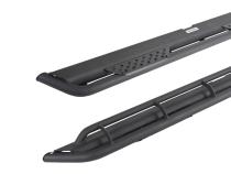 Dominator Xtreme DT Side Steps with Mounting Bracket Kit Textured Black 2022-2025 Toyota Tundra Go Rhino