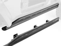 Frame Mounted Steel Sliders Textured Black 2024-2026 Toyota Tacoma Go Rhino