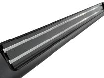V3 Series Aluminum 5 Inch Elipse Side Steps with Mounting Brackets Textured Black 2021-2025 Ford Bronco 4 Door Go Rhino