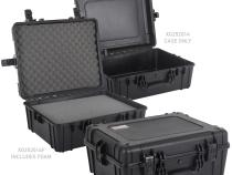 Xventure Gear Hard Case With Foam Large Box 25 Inch Textured Black Go Rhino