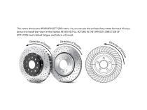 Brake Rotor 11.61 Inch Front 94-99 Dodge Ram 1500 4WD BAER Sport