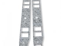 Performance Intake Manifold Gaskets .060 Inch Thick Fits 1955-1991 Chevrolet 262-400 Small Block Stock Port &amp;amp; bolt locations. 1.20 Inch x 1.87 Inch Mr Gasket