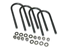 U-Bolt 4 Pack 9/16 x 3 1/4 x 7 Round with Hardware Superlift