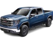 Nerf Step RS Bar Cab Length (2 Steps per Side) 2019 (New Body Style)-2025 Chevy Silverado/GMC Sierra 1500/2020-2025 2500 HD/3500 HD Crew Cab Textured Black NFab