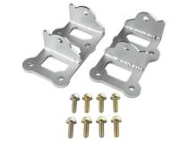 Engine Mount Brackets 1978-1988 GM A, G-Body LS Swap Engine Mounting Brackets Use With Small Block Clamshell Mounts Hooker BlackHeart