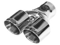 Exhaust Tip Exhaust Tip 3 Inch Dual Out Angle Cut Fits 3 Inch Tubing Weld On Flowmaster