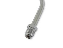 Fuel Line 3/8 Inch Dual Inlet Chrome Fits Holley 4160 Style Carburetors with 8-21/32 Inch centers Mr Gasket