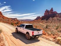 Sentry CT Tonneau Cover Black 2020-2026 GMC Sierra (with CarbonPro Bed) 5 Foot 9 Inch Bed Truxedo