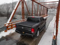 Sentry CT Tonneau Cover Black 2019-2026 (New Body Style) Ram 1500 6 Foot 4 Inch Bed without RamBox with Multifunction Tailgate Truxedo