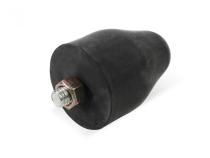 Traction Bar Snubbers These 2-1/2 Inch traction bar snubbers are manufactured from rubber Mr Gasket