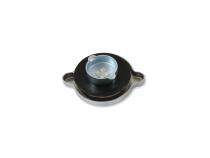 Valve Cover/Breather Filler Cap Twist-on style chrome Mr Gasket