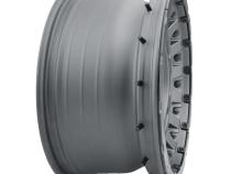 Hammer Pro 17 X 8.5 / 6 X 5.5 0MM Offset 4.75 Inch Back Space Charcoal W/ Black Ring, ICON Alloys