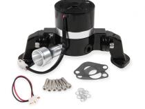 Electric Water Pump Aluminum Bbc 35Gpm Electric Water Pump Black Frostbite Cooling