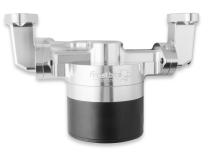 Billet Electric Water Pump Billet Aluminum 50Gpm Electric Water Pump-Small Block Chevy Polished Frostbite Cooling