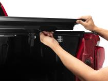 BAKFlip G2 Hard Folding Truck Bed Cover Rails Mounted Low Enough To Use Standard C Clamps 1988-2013  C/K Pickup/Silverado/Sierra/1988-2014 2500 HD/3500 HD 8 Foot Bed BAK