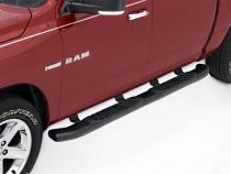 5 Inch Oval Bent Composite Nerf Bars Black 2009-2021 Dodge Ram 1500/2500/3500 Extended Cab Lund