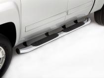 5 Inch Oval Bent Composite Nerf Bars Chrome Lund
