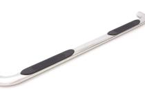 4 Inch Oval Bent Nerf Bars Polished Stainless 2019-2026 Silverado/Sierra 1500/2500/3500 Crew Cab Lund