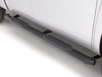 5 Inch Oval Curved Nerf Bars Black 1999-2016 Ford F-250/F-350/F-450 Super Duty SuperCab Lund