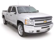 5 Inch Oval Curved Nerf Bars Black 2001-2014 Silverado/Sierra 1500 HD /2500 HD/3500 HD Crew Cab Lund