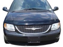 Bugflector II Hood Shield Dark Smoke for 2001-2007 Dodge Caravan/Chrysler Town &amp;amp; Smoke AVS