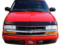 Bugflector II Hood Shield Dark Smoke for 1994-2005 Chevrolet S10 and More Smoke AVS