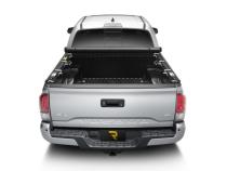 TruXport Tonneau Cover Black 2022-2026 Toyota Tundra 6 Foot 7 Inch Bed with Deck Rail System Truxedo