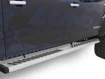 Summit Ridge 2.0 Running Board Kit Polished Stainless 2005-2013 Toyota Tacoma X-Runner Access Cab Lund