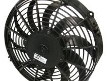 Electric Fan 11.00 Inch Electric Fan Puller Style Low Profile 844 CFM 10 Curved Style Blades Spal