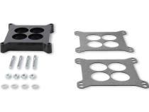 Phenolic Carburetor Spacer 1 Inch 4 Hole Center Fits Holley 4150-4160, Carter, Edelbrock and Other Square Bore Mounting Flange 4-Barrel Carburetors Mr Gasket