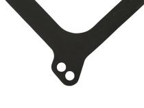 Mr.Gasket Carb Base Vibration Isolator Gasket-Square Flange 4-Barrel,Open Center Vibration Isolating Base Gasket Mr Gasket