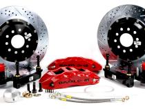 Brake System 14 Inch Front Extreme+ Black 60-87 GM C 10 Truck CPP Drop Spindles 6 Lug BAER Brakes