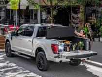 BAKFlip MX4 (GEN 3) Hard Folding Truck Bed Cover Matte Finish 2007-2021 Toyota Tundra 6 Foot 6 Inch Bed without Deck Rail System without Trail Special Edition Storage Boxes BAK