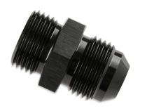 -6 AN To 9/16-18 (AN6) O-Ring Black O-Ring Straight Thread to AN Flare Fitting 6061 Aluminum Construction Mr Gasket