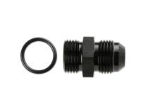 -6 AN To 9/16-18 (AN6) O-Ring Black O-Ring Straight Thread to AN Flare Fitting 6061 Aluminum Construction Mr Gasket