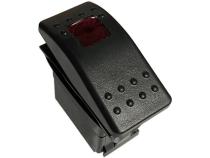 Panel Switch 3 Pin On/Off With LED Red LED indicator light AJK Offroad