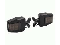 LED Side Mirrors Sold as a Pair Anti-glare Mirror Surface Convex Mirror AJK Offroad
