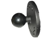 Ram Mount Large Round Base With Ball Black AJK Offroad