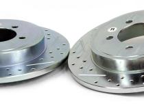 Claw Performance Rotors Rear 03 Explorer Sport 2/4WD W/Steel Or Phenolic Piston Caliper .03-05 Sport Trac 2/4WD Baer Brakes