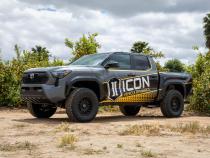 2022-2025 Toyota Tundra/2023-2025 Toyota Sequoia/2024-2025 Toyota Tacoma/2024-2025 Toyota Land Cruiser 250 Series/2025 Toyota 4Runner/2024-2025 Lexus GX550 Rear Billet Adjustable Track Bar Kit Icon Vehicle Dynamics