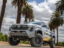 2024-2025 Toyota Tacoma 0-1 Inch Lift Rear V.S. 2.0 Aluminum Series Shock Absorber Remote Reservoir Icon Vehicle Dynamics