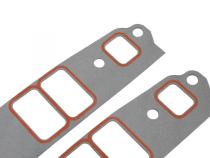 Ultra-Seal Intake Manifold Gaskets Fits 1955-1991 Chevrolet 262-400 Gen I Small Block Rectangular Port, 1.25 Inch x 2.13 Inch, .060 Inch Thick Mr Gasket