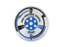 Pro Degree Wheel 11 Inch Diameter, White Mr Gasket