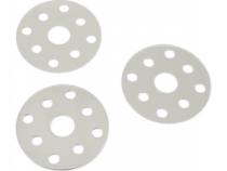 Water Pump Pulley Shim Kit 3-Piece 3 Pieces: One 1/8 Inch Thick, Two 1/16 Inch Thick Mr Gasket