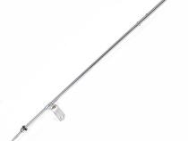 Engine Oil Dipstick &amp;amp; Tube Chrome Fits 1965-1990 Chevrolet 396-454 Big Block with Oil Pan Mounted Dipstick Mr Gasket